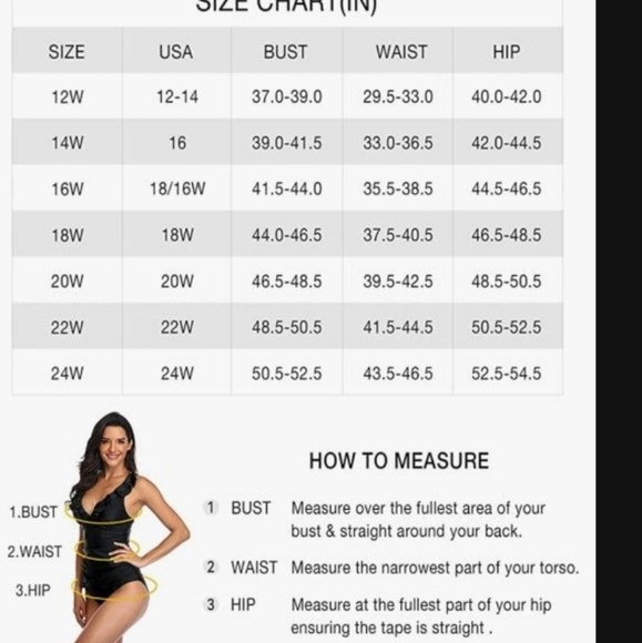 💚5/$25 NWT Younique Yellow Tummy Control Tankini Swimsuit Swim Top Size 18 - Picture 4 of 4